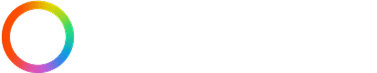 Logo de Payoneer, aliado financiero de Dropi, con su anillo de colores